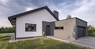 Rendered house